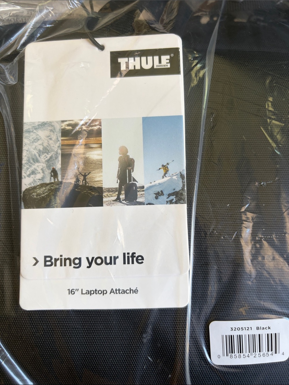 NWT Thule Subterra 2 16” Laptop Attaché Black Briefcase